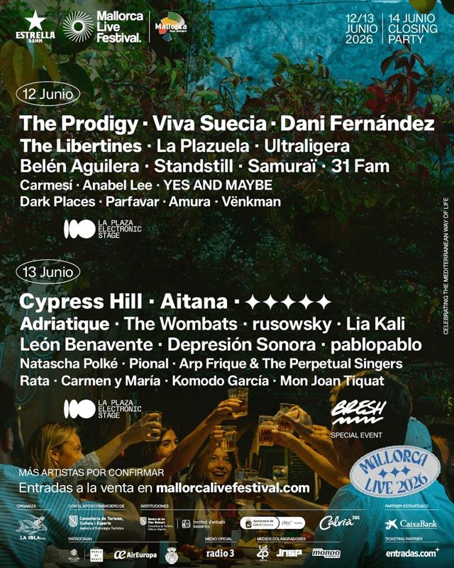 Cartel: Mallorca Live Festival